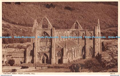 R332852 Tintern Abbey from Chapel Hill 36813A Harvey Barton