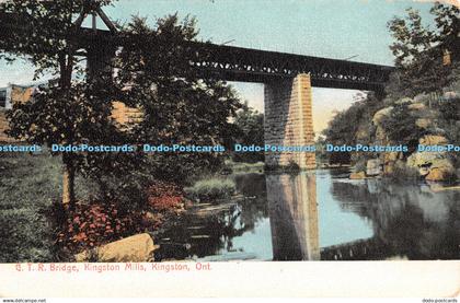 R334551 G T R Bridge Kingston Mills Kingston Ont Nash Bros 1907