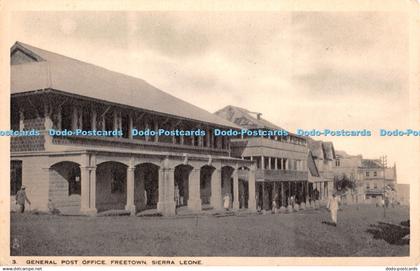 R336177 3 General Post Office Freetown Sierra Leone Tuck Series 5 Sierra Leone G