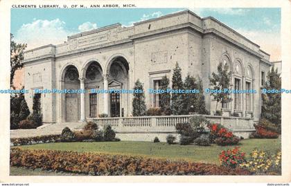 R340864 Mich Ann Arbor Clements Library U of M Tichnor Quality Views