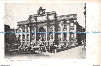 R344536 Roma Fontana di Trevi Postcard