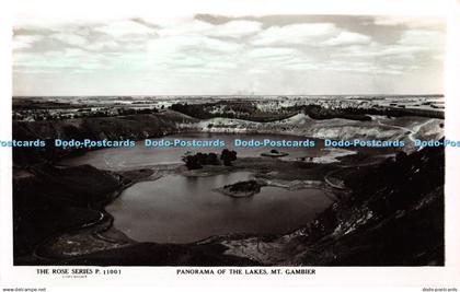 R346671 MT Gambier Panorama of the Lakes Rose Stereograph Co The Rose Series P 1