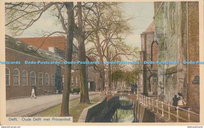 R352601 Delft Oude Delft met Prinsenhof P Delft