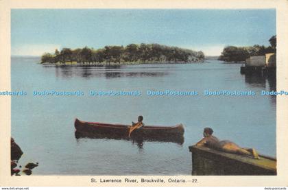 R357236 St Lawrence River Brockville Ontario 22 Photogelatine Engraving