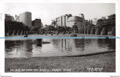 R357321 14 Rio De Janeiro Brasil Praca Paris Postal Colombo