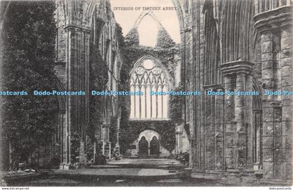 R379575 Interior of Tintern Abbey Tuck County Series 366 Monmouthshire