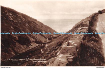 R381965 Heddon Mount From Coast Road Near Lynton E A Sweetman Sunshine Series RP