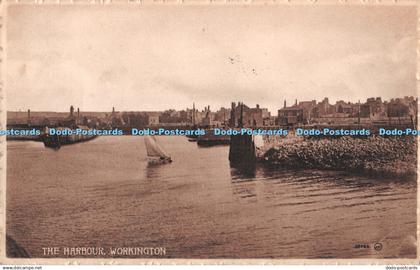 R382172 Workington The Harbour Valentine Series 1915