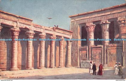 R387235 Egypt Temple of Edfou Tuck Oilette Wide Wide World Series VIII Postcard