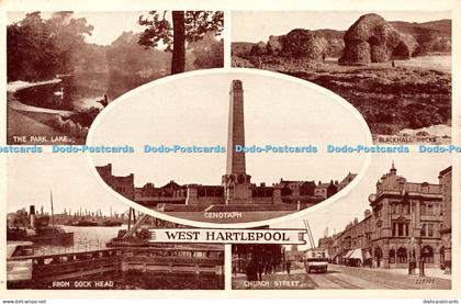 R390180 West Hartlepool 203705 Valentines Phototype Multi View