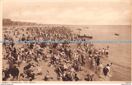 R392060 Great Yarmouth The Beach Photochrom