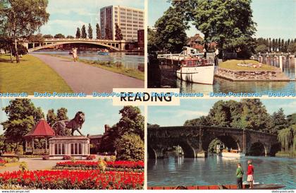 R414866 Reading Reading Bridge Caversham Lock Photo Precision Colourmaster Inter