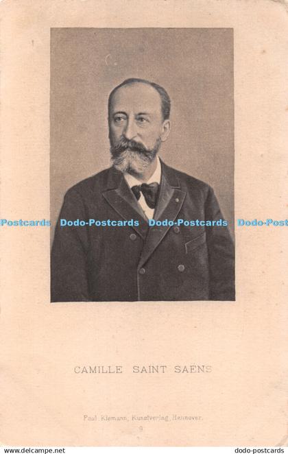 R420398 Camille Saint Saens Paul Klemann Postcard