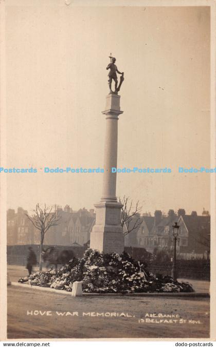 R422022 Hove War Memorial A and E Banks Belfast St Hove