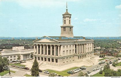 R427454 Tennessee State Capitol Nashville Southern Post Card Co Plastichrome by