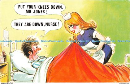 R445960 Put your knees down Mr Jones They are down nurse Bamforth BC003 Dennis P