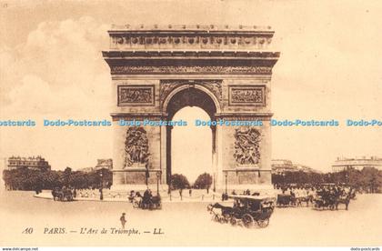 R447947 Paris L Arc de Triomphe LL 10 Levy Fils