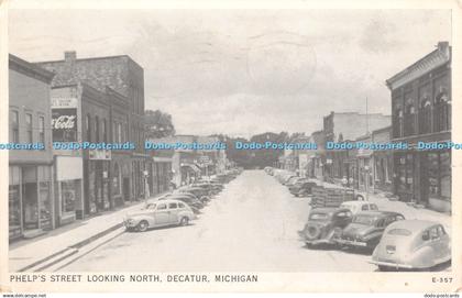 R447965 Michigan Phelp Street Looking North Decatur MFD By Fort Wayne Printing 1