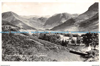 R453729 Buttermere Village and Head of Buttermere GB 247 H Webster RP