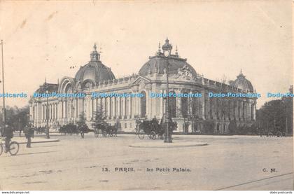 R453894 Paris 13 be Petit Palais C M Carte Postale 1904