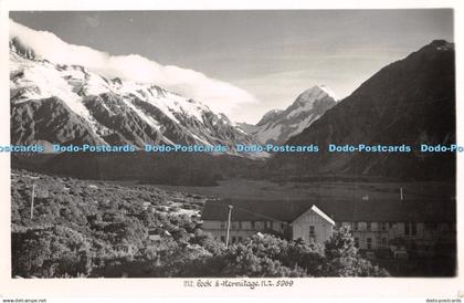 R457505 Mt Cook and Hermitage Postcard