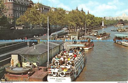 R485710 London Westminster Pier River Thames