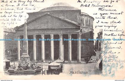 R486254 Pantheon Postcard