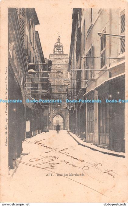 R486809 Apt Rue des Marchands A Bergeret 1904