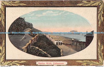 R506934 Marine Walk Folkestone The Charterhouse Series of Folkestone Views 1911