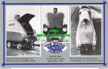 R569705 Silver LNER Jubilee. Locomotive emerges. Silver Link ex Doncaster. 1935.