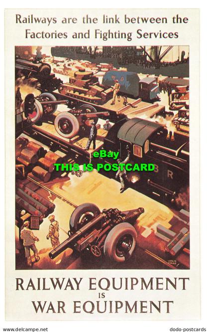 R569850 Railways are link between Factories and Fighting Services. Railway Equip