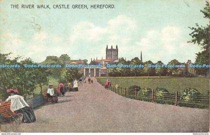 R596338 River Walk Castle Green Hereford 1913 Wilson and Phillips