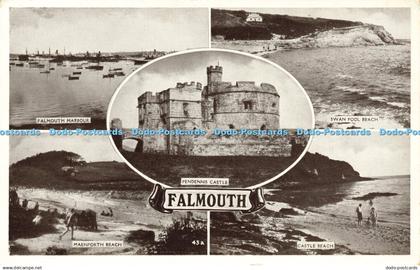 R608963 Falmouth Falmouth Harbour Pendennis Castle Swan Pool Beach Multi View 19