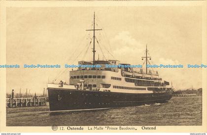 R609153 Ostende La Malle Prince Baudouin Albert A Dohmen