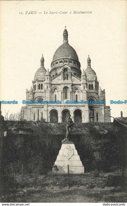 R625909 10. Paris. Le Sacre Coeur a Montmartre. Phototypie Desaix