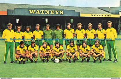 R631306 Norwich Football Team at Carrow Road. Norwich City