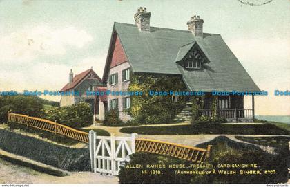 R639050 Cardiganshire. Allen Raine House. Tresaith. Hardings. Britannia Series.