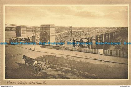 R645596 Brisbane. Victoria Bridge. Postcard