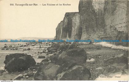 R660714 Varengeville sur Mer. Les Falaises et les Roches. L. Vidiere