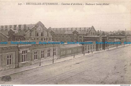 R666247 Bruxelles. Etterbeek. Casernes d Artillerie. Boulevard Saint Michel. Hen