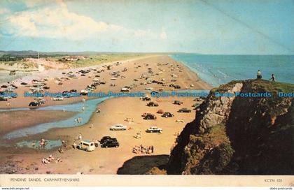 R668111 Carmarthenshire. Pendine Sands. Jarrold. Cotman Color