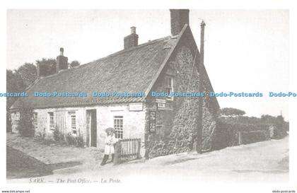 R680853 Sark. The Post Office. Sark in the Past Series. P. Webb. No. 4