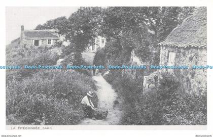 R680854 Sark. La Fregondee. Sark in the Past Series. P. Webb. No. 7