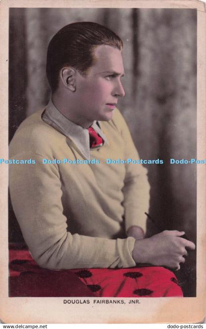 R691729 Douglas Fairbanks. Jnr. Colourgraph Series. No. C 89. RP