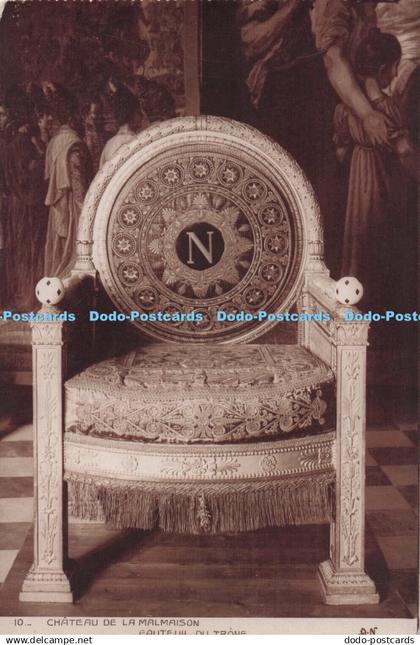 R691834 Chateau de la Malmaison. Throne. A. Noyer