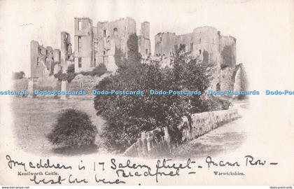 R717897 Warwickshire Kenilworth Castle Boots Cash Chemists 1904