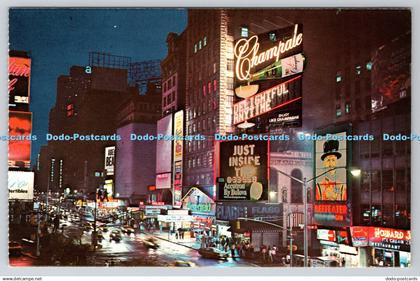 R740095 New York Time Square Broadway and 46th St Nester Map and Guide Corp