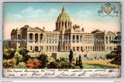 R752485 Pa Harrisburg The Capitol Postcard