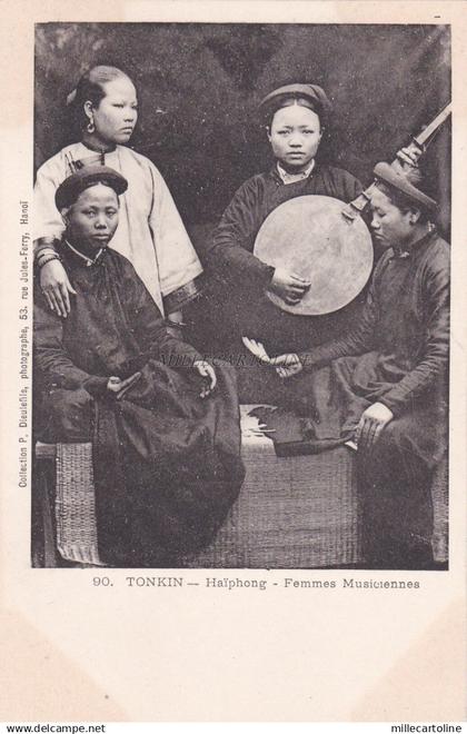 VIETNAM - Tonkin - Haiphong - Femmes Musiciennes