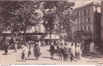 ALGERIA - Mostaganem - La Place Gambetta